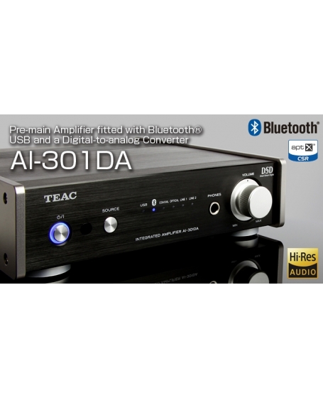 TEAC AI-301DA Integrated Amplifier Dac & Bluetooth