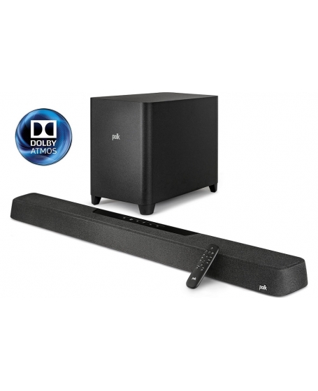 Polk Audio Magnifi Max AX Atmos Sound Bar With Wireless Subwoofer