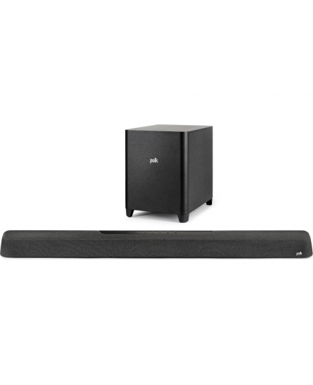 Polk Audio Magnifi Max AX Atmos Sound Bar With Wireless Subwoofer