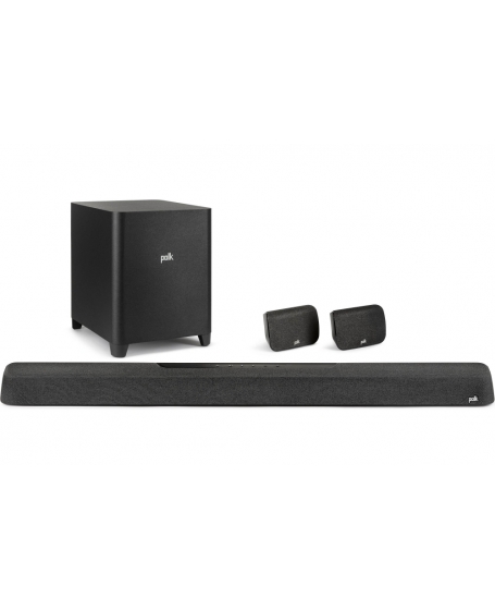 MagniFi Max AX SR Flagship 7.1.2 Dolby Atmos/DTS:X Sound Bar System with Wireless Subwoofer and Surr