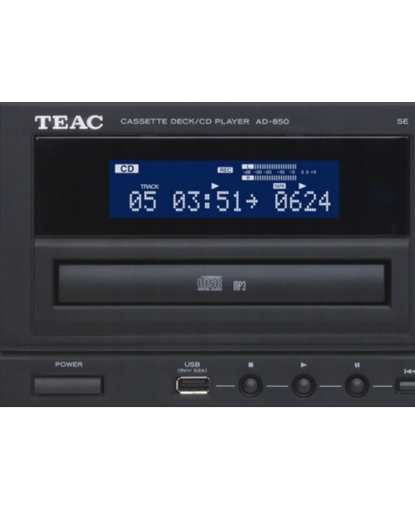 TEAC AD-850-SE Cassette Deck/CD Player