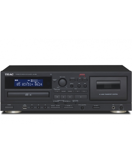 Player AD-850-SE TEAC Cassette Deck/CD