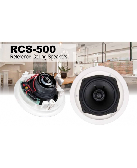 Earthquake RCS-500 Atmos Ceiling Speaker ( Pair ) TOOS