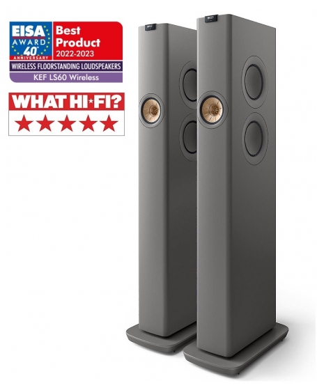 KEF LS60 Wireless Floorstanding Speakers