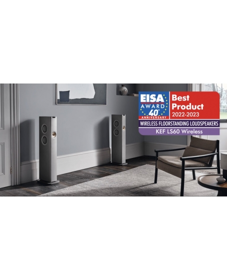 KEF LS60 Wireless Floorstanding Speakers