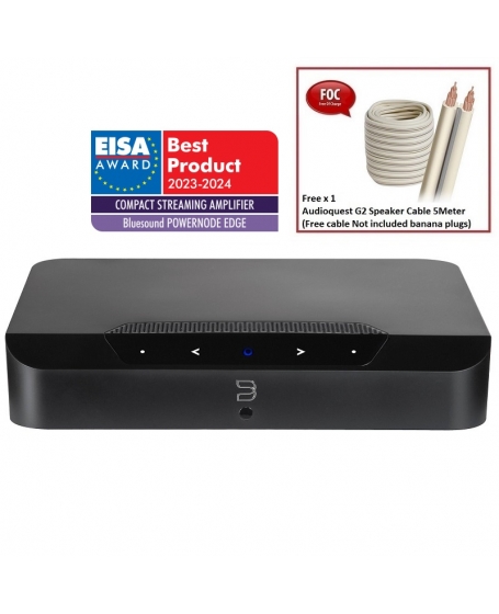 Bluesound Powernode Edge Compact Wireless Music Streaming Amplifier