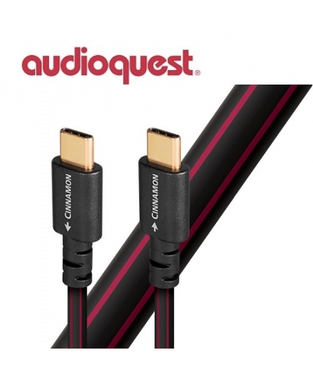 Audioquest Cinnamon C Plug To C Plug USB 2.0 Cable 1.5m