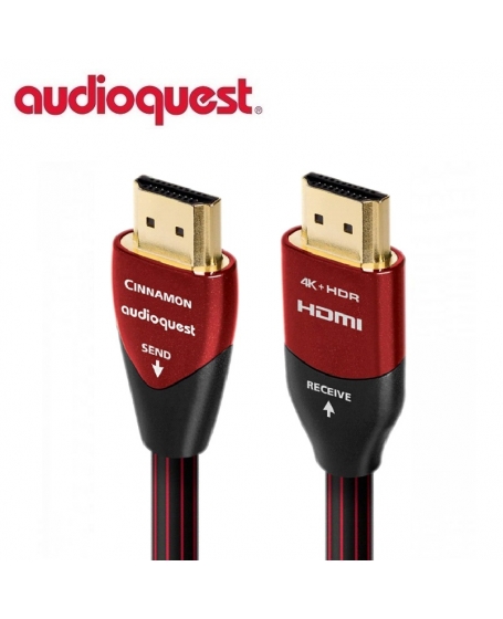 Audioquest Cinnamon 4K HDMI Cable 12.5 Meter