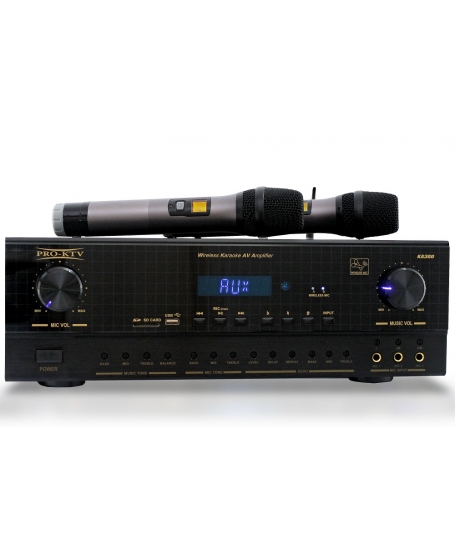 Pro Ktv KA300 Karaoke Amplifier With Wireless Microphone