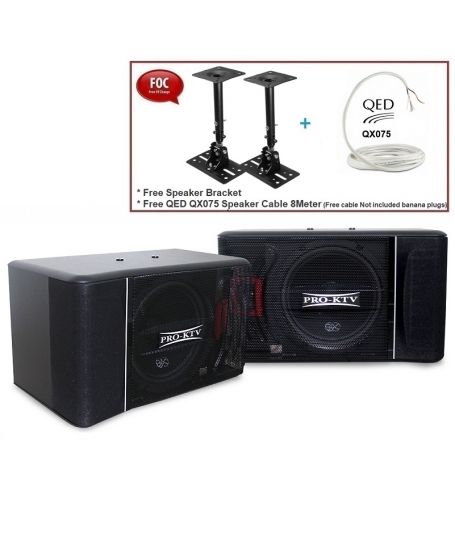 Pro Ktv MKS3300 10 Inch 2 Way 3 Speakers Loudspeaker System