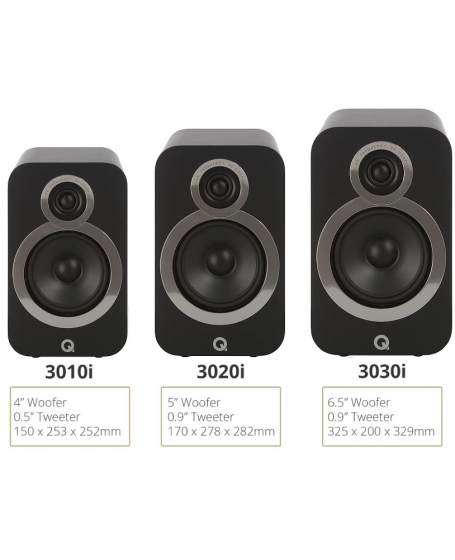 Q Acoustics Q3010i+Q3010i+Q3090Ci 5.0 Speaker Package