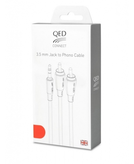 Qed Connect 3.5mm Jack to RCA Cable 1.5Meter