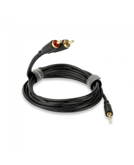 Audioquest Evergreen mini-jack RCA (0,6 m) - Câbles jack/mini-jack