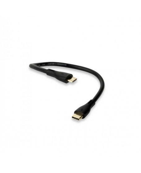 QED Connect USB C to Micro B Cable 0.75Meter