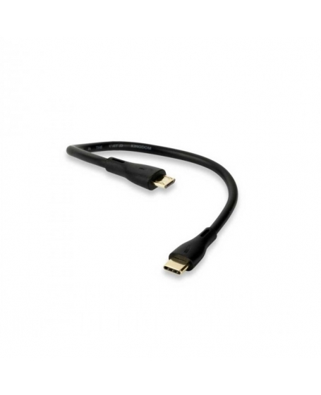 Qed Connect USB C to Micro B Cable 0.75Meter