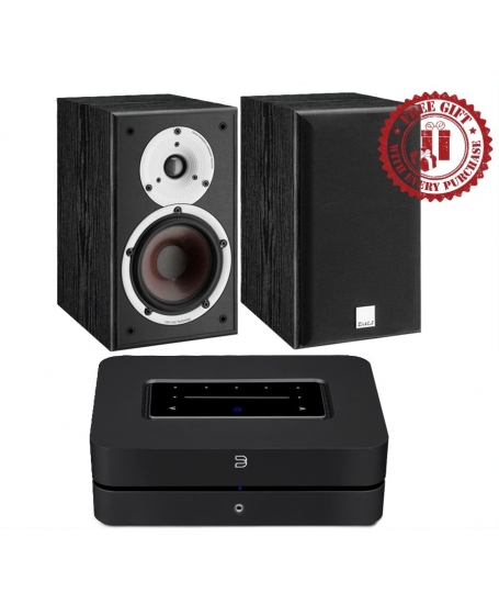 Bluesound Powernode N330 + Dali Spektor 2 Hi-Fi System Package