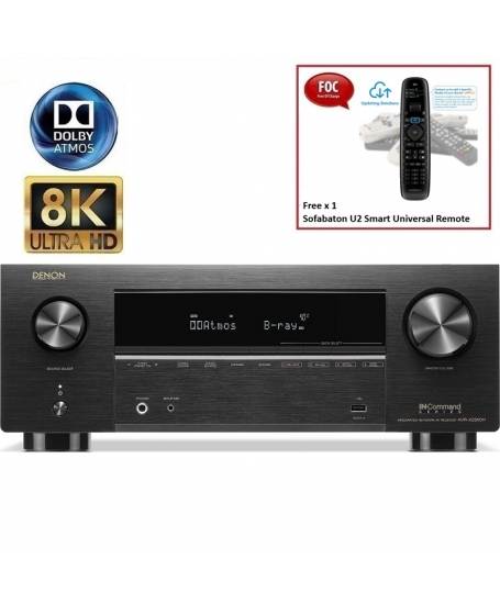 Denon AVR-X2800H 7.2Ch 8K Atmos Network AV Receiver