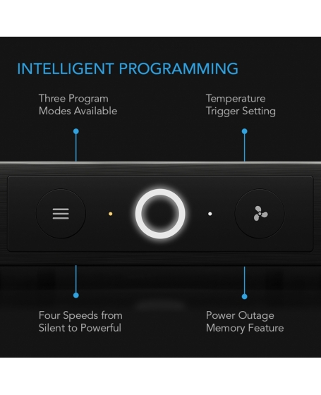 AC Infinity Aircom S9 Receiver and AV Component Cooling Fan System Top Exhaust 17