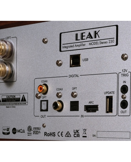 Leak Stereo 230 Integrated Amplifier (Silver)