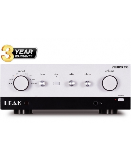 Leak Stereo 230 Integrated Amplifier (Silver)