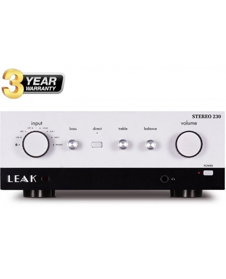 Leak Stereo 230 Integrated Amplifier (Silver)