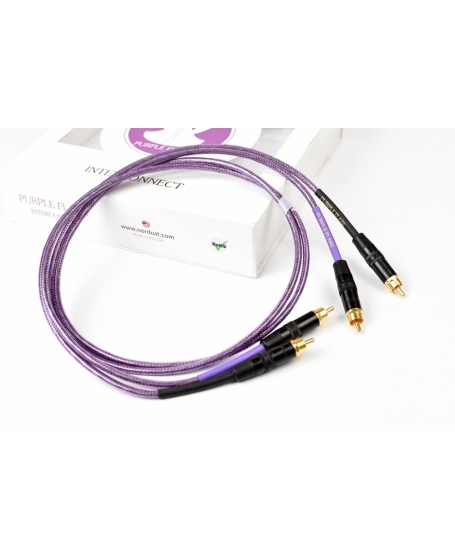 Nordost Purple Flare RCA Analog Interconnect Cable 1.5 Meter Made In USA