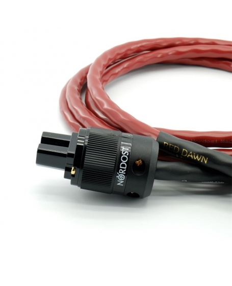 Nordost Red Dawn Power Cord 2 Meter UK Plug Made in USA