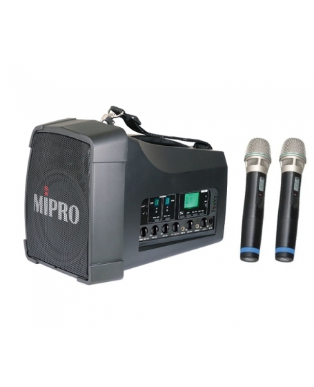 Mipro MA-200D Dual-channel Personal Wireless Megaphone