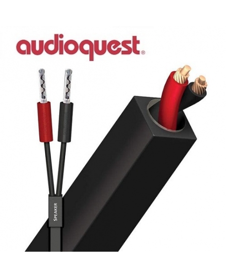 Audioquest Q2 Speaker Cable 3m x 2 With Banana Plugs