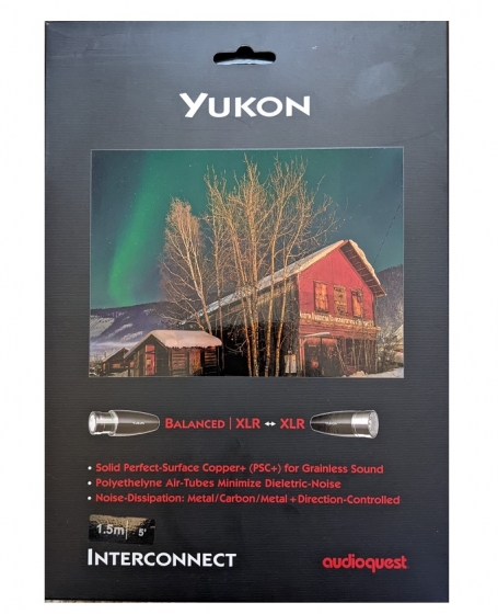 Audioquest Yukon XLR to XLR Interconnect 1.5Meter