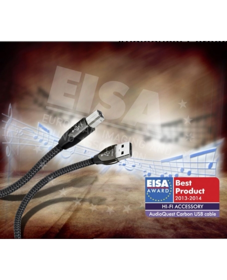 AudioQuest Carbon USB Type A to Type B Cable 1.5m