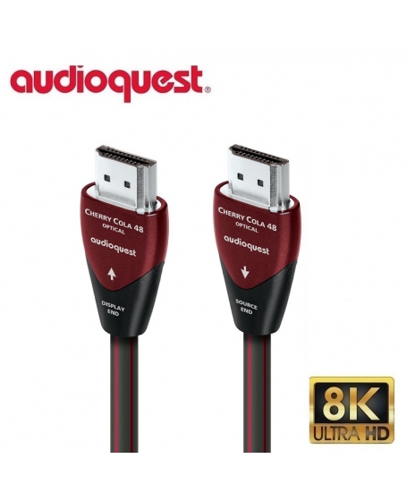 Audioquest Cherry Cola 48 Active Optical HDMI Cable 15 Meter