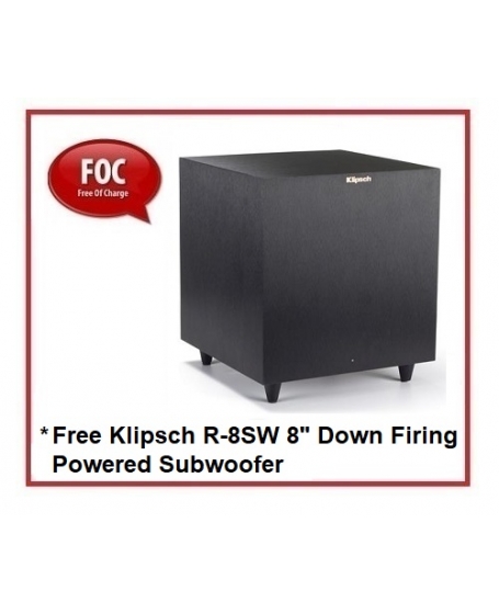 Pioneer VSX-834 + Klipsch KD-52F+KD-52C+R-50M 5.0 Home Theatre Package