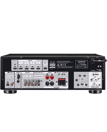 Onkyo TX-SR393 Atmos 5.2Ch AV Receiver