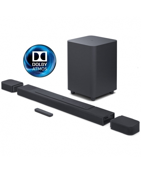 JBL Bar 1000 Soundbar 7.1.4-Ch Soundbar With Dolby Atmos