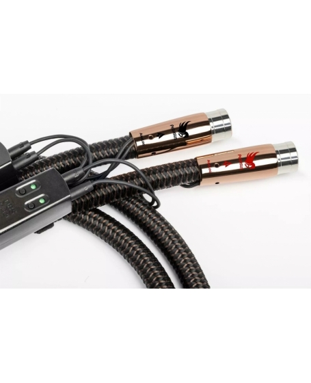 Audioquest Pegasus XLR to XLR Interconnect with Dual DBS 72V 1.5Meter