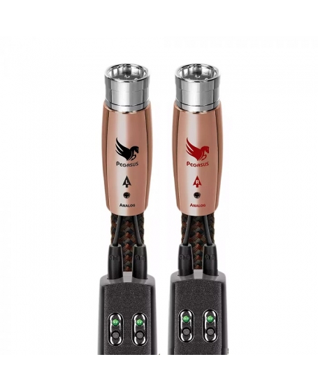 Audioquest Pegasus XLR to XLR Interconnect with Dual DBS 72V 1.5Meter