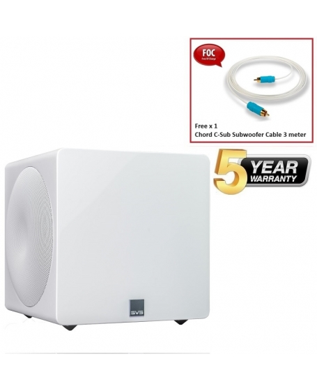 SVS 3000 Micro Subwoofer (Piano Gloss White)