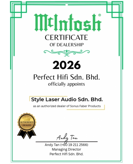 McIntosh RS250 Wireless Loudspeaker System Made in USA