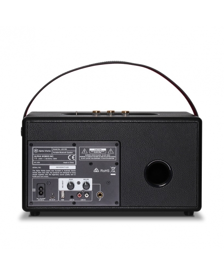 Alpha Works Classic V80 Retro Bluetooth Speaker With Karaoke