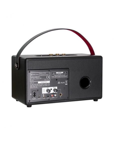 Alpha Works Classic V80 Retro Bluetooth Speaker With Karaoke