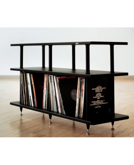 Solidsteel VL-3 Vinyl Storage Hi-Fi Rack Made In Italy