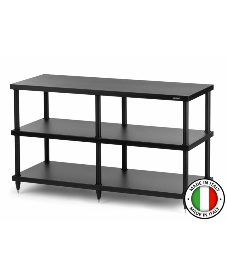 Solidsteel S4-3 Hi-Fi Audio & TV Rack Made In Italy ( 3 Tiers )