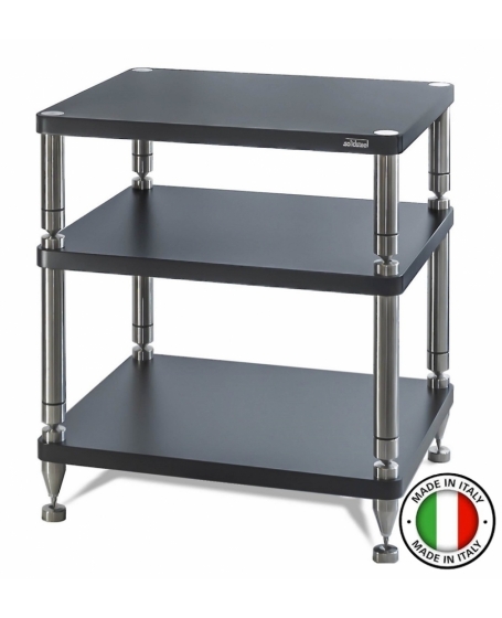 Solidsteel HY-3 4 Pillars Hyperspike Junior Hi-End Rack Made In Italy ( 3 Tiers )