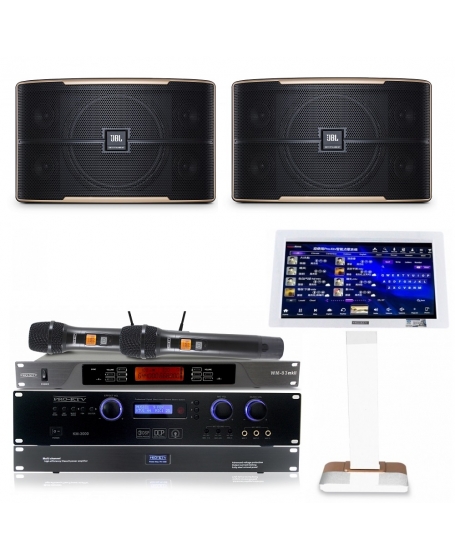 Pro Ktv PP3000+Pro Ktv KV2150+Pro Ktv WM83+JBL Pasion 12 Speaker Karaoke Package
