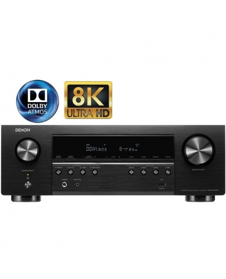 Denon AVR-S760H 7.2Ch 8K Atmos Network AV Receiver