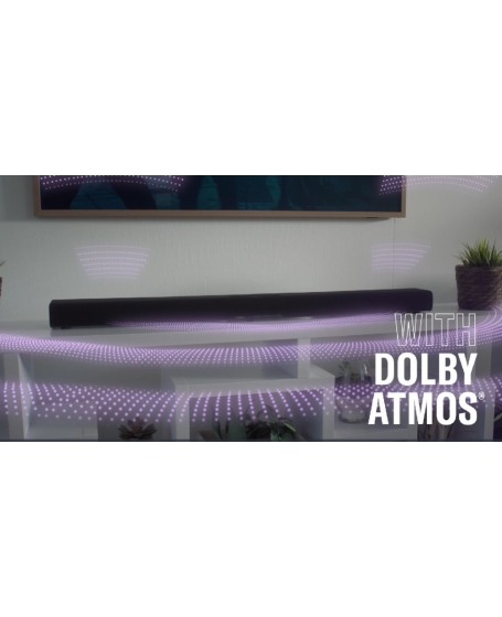 Yamaha SR-X40A Dolby Atmos Soundbar With True X Rechargeable Wireless Surround Speakers