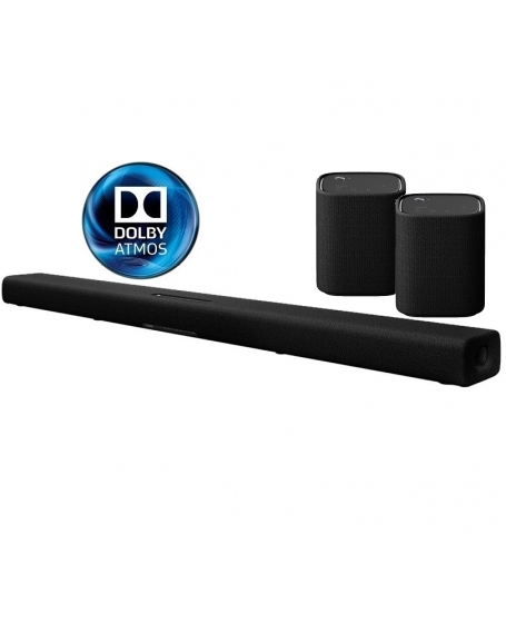Yamaha SR-X40A Dolby Atmos Soundbar With True X Rechargeable Wireless Surround Speakers