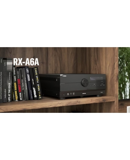 Yamaha Aventage RX-A6A 9.2Ch 8K Atmos Network AV Receiver (PL)