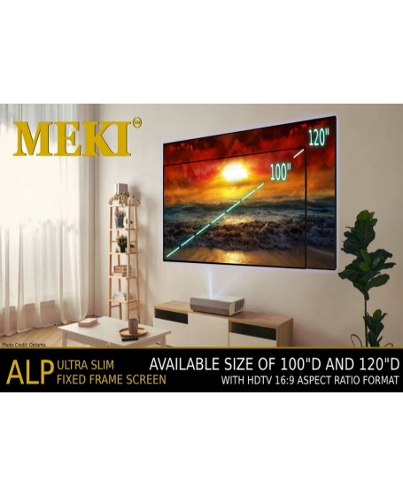 Meki 100” ALR Fixed Frame Screen (16:9)